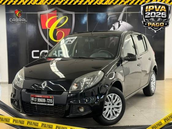 RENAULT SANDERO 1.6 EXPRESSION 8V FLEX 4P MANUAL